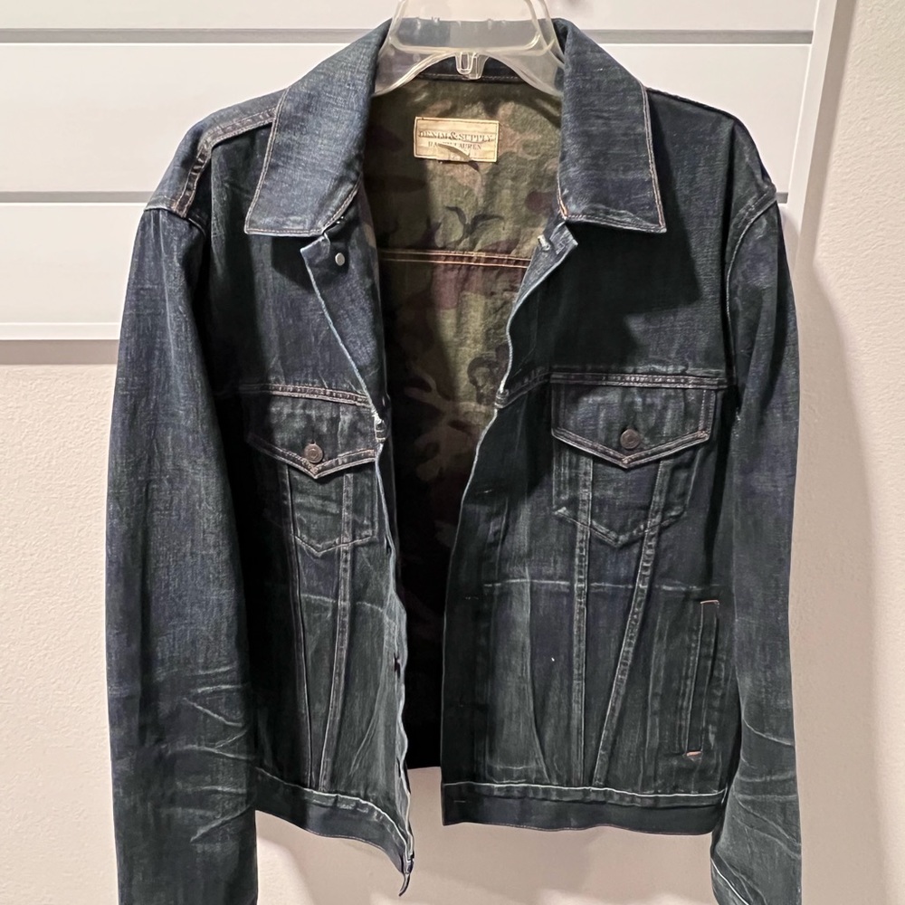 Polo dark denim jacket (XL)